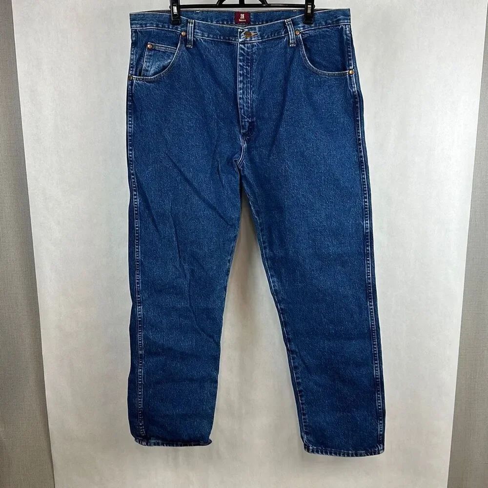 Wrangler Men’s Denim Jeans 13MWZGK Relaxed Sz 42x32